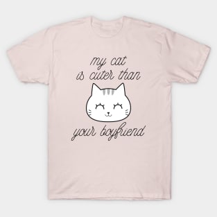 My Cat Is Cuter T-Shirt